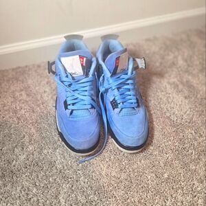 Jordan 4 University Blue Sz 12 *Authentic But Read Description